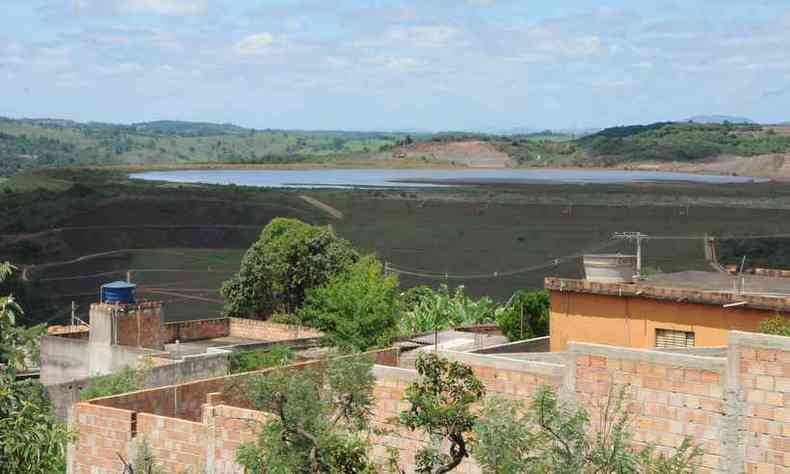 Barragens de minerao em Congonhas, na Regio Central de Minas, devem ter ateno redobrada(foto: Paulo Filgueiras/EM/D.A Press)