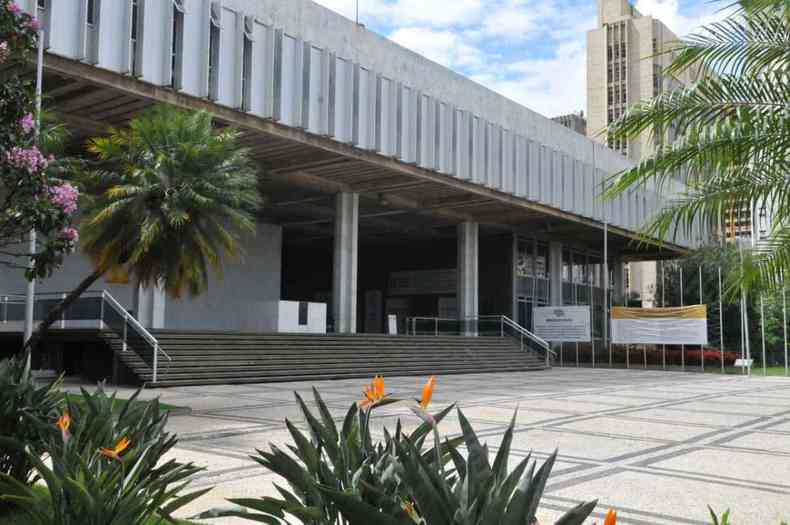 Fachada da Assembleia Legislativa de Minas Gerais, em Belo Horizonte(foto: Marcos Michelin/EM/DA Press)
