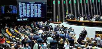 Plenrio do Congresso Nacional: uma boa relao com o maior partido da base aliada, alm do PT,  necessria para a presidente Dilma(foto: Rodolfo Stuckert/Agncia Cmara - 21/9/11)