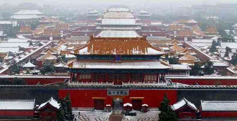 A Cidade Proibida  uma das atraes mais procuradas pelos turistas(foto: REUTERS/China Daily)