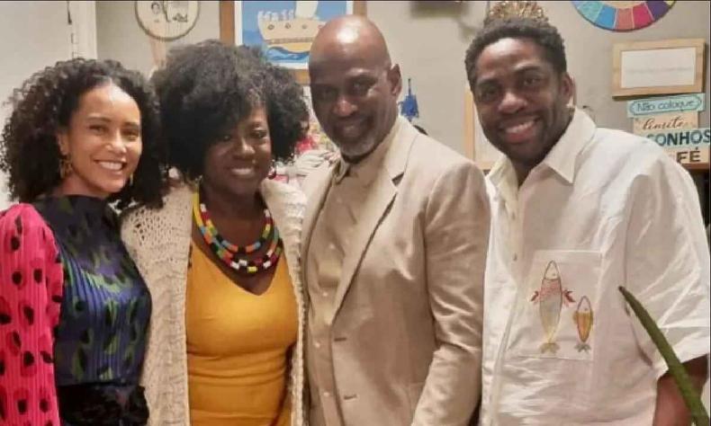 Tais Arajo, VIola Davis, Julius Tennon e Lzaro Ramos