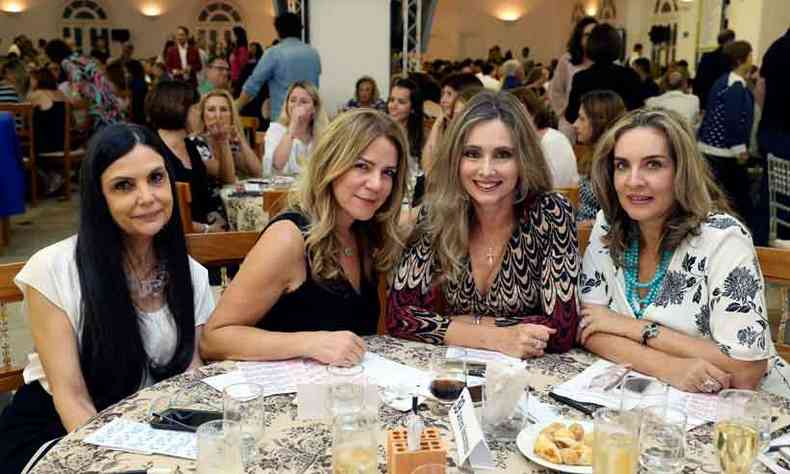 Vania Hadad, Rosalia Nazareth, Andrea Dayrell e Carla Calvo(foto: jair amaral/em/d.a press)
