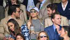 Ariana Grande e Andrew Garfield assistem juntos Torneio de Wimbledon