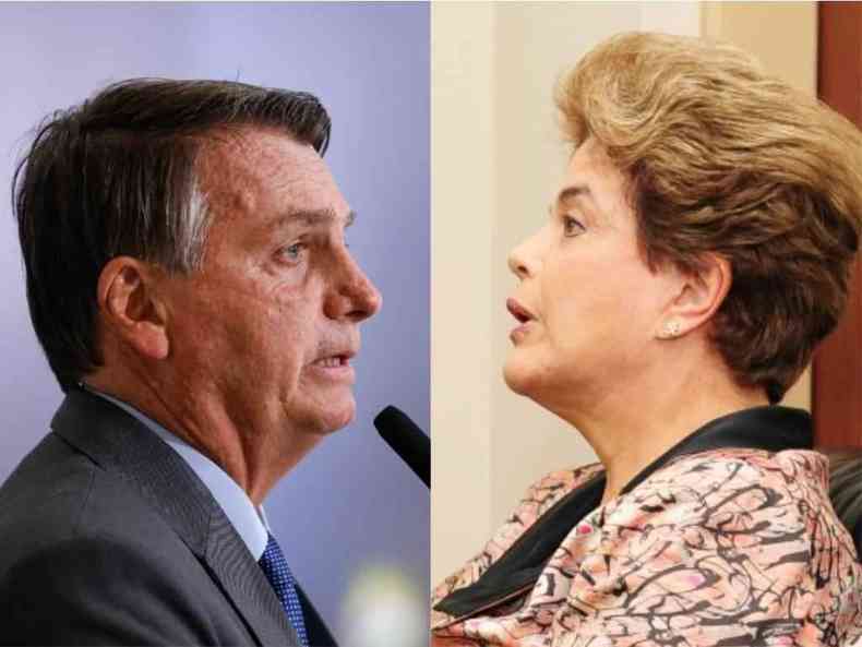 Para banqueiros e empresrios do pas, Bolsonaro conseguiu ser pior que Dilma(foto: Alan Santos/PR e Presidencia del Uruguay)