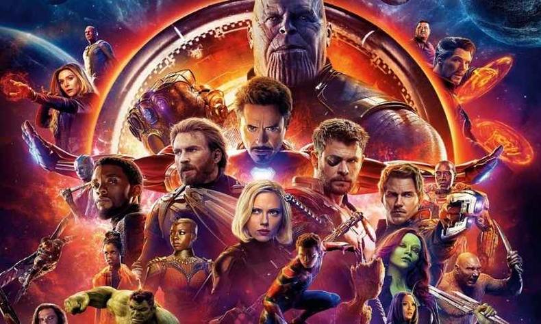 A saga dos super heróis unidos contra Thanos bombou geral(foto: Disney/Buena Vista/Divulgação) A saga dos super heróis unidos contra Thanos bombou geral(foto: Disney/Buena Vista/Divulgação)