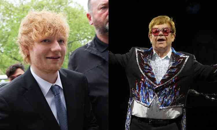 Ed Sheeran e Elton John
