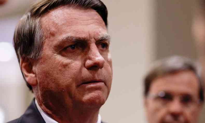 Close up de Jair Bolsonaro