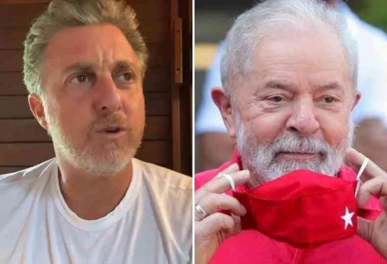 Huck com Lula, que agora deixou de ser inelegvel, podendo participar de eleies de 2022 (foto: Redes Sociais/Reproduo)