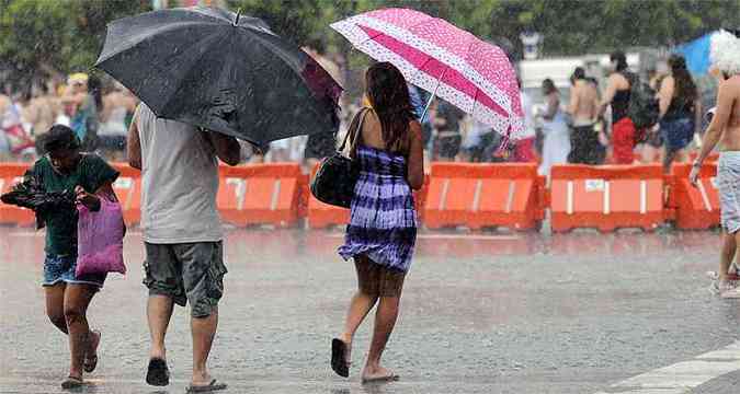 Previso  de chuva para os prximos trs dias na capital mineira(foto: Marcos Vieira/EM/D.A Press)