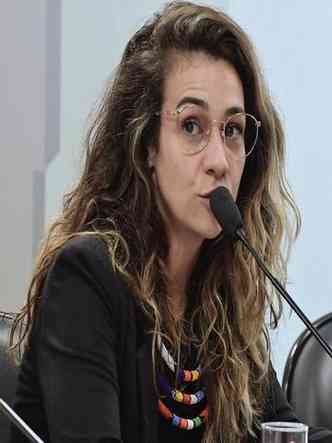 Laura Moraes, coordenadora de campanhas da Avaaz(foto: Waldemir Barreto/Agncia Senado)
