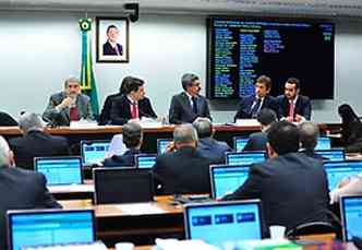 Reunio da CPI da Petrobras na manh desta tera-feira(foto: Cmara dos Deputados/Divulgao)