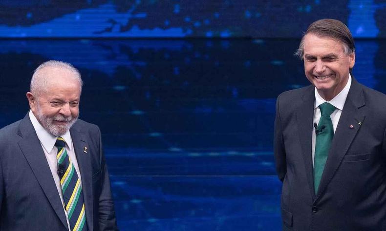 Lula e Bolsonaro