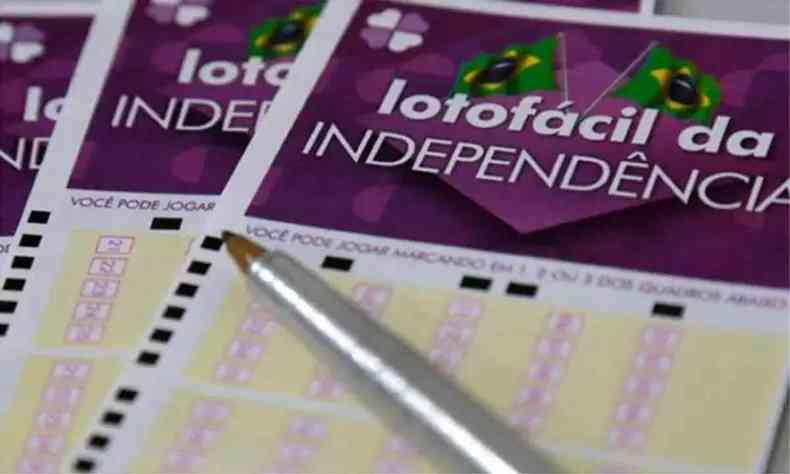 Bilhete da Lotofcil da Independncia