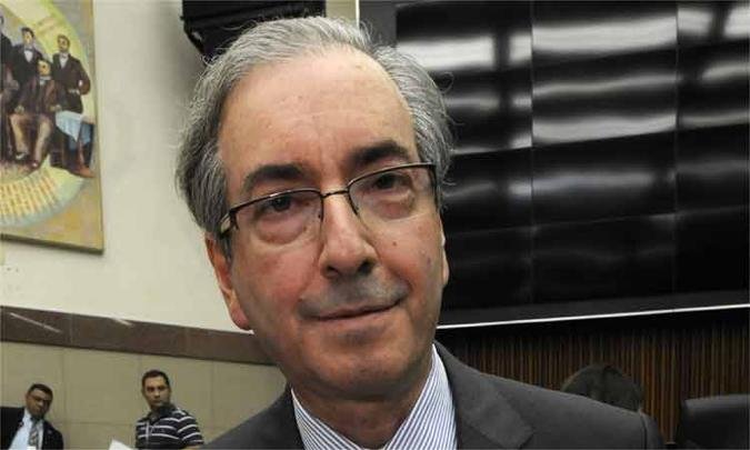 Deputado Eduardo Cunha foi eleito presidente da C�mara para o bi�nio 2015/2016(foto: Jair Amaral/EM/D.A Press)