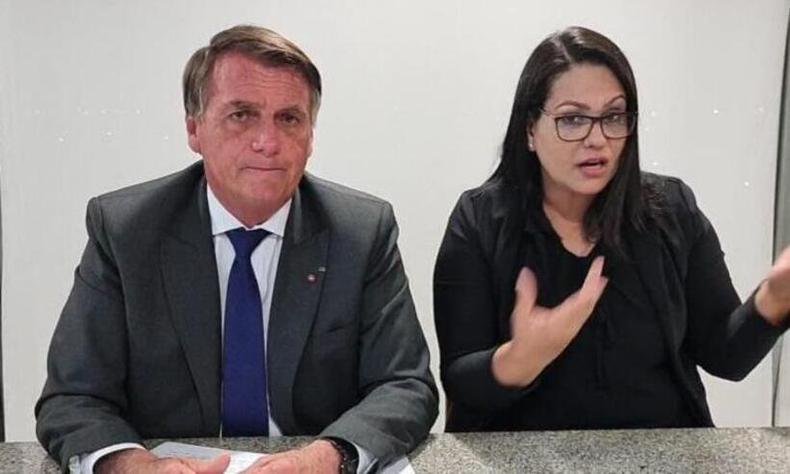 Jair Bolsonaro na live de quinta-feira