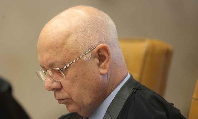 Para o ministro, a��o proposta (ADPF) n�o � a via jur�dica adequada para o questionamento(foto: Foto Carlos Humberto/SCO/STF)