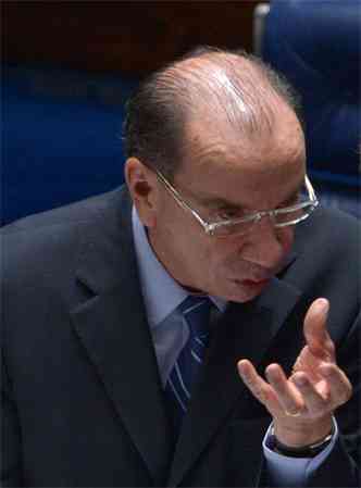 Da tribuna do Senado, o senador tucano criticou Haddad(foto: Wilson Dias/ABr)