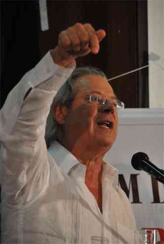 O petista criticou a atuao dos governos estaduais nos protestos(foto: Marcos Vieira/EM/D.A Press)