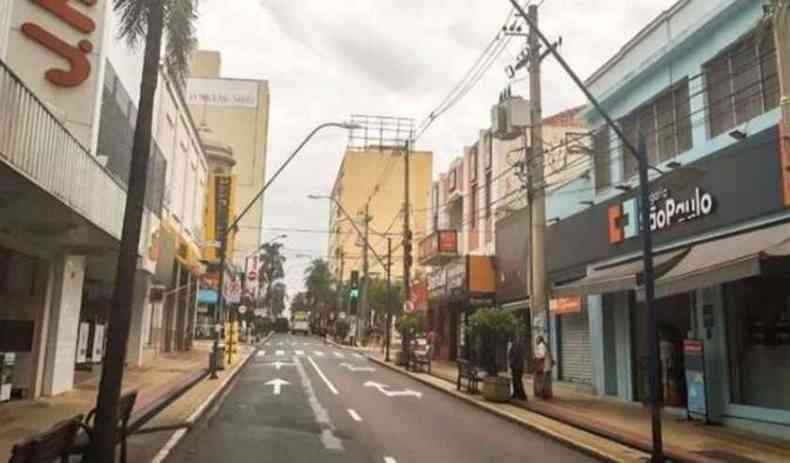 O municpio de Araraquara decretou lockdown(foto: Prefeitura de Araraquara/Divulgao)