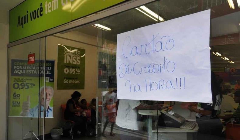 Empresa oferece cr�dito no centro de BH.