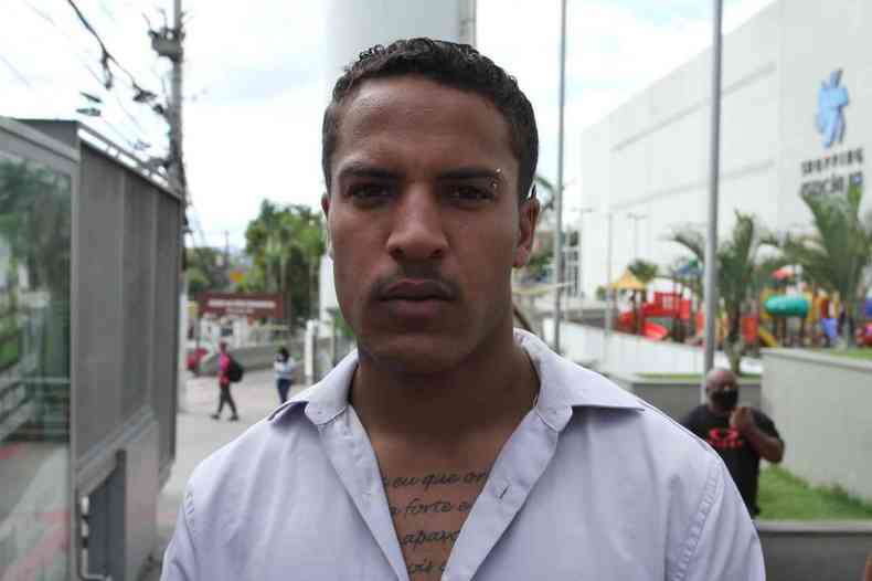 Marlon de Souza, usuário do transporte público em Belo Horizonte