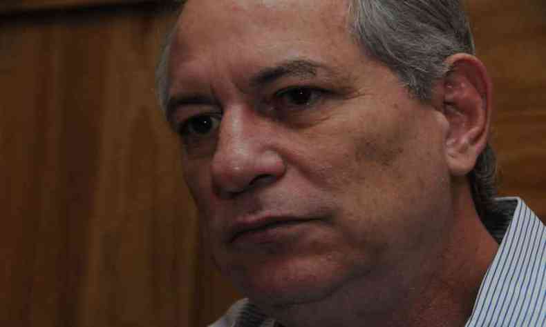 Ciro Gomes criticou Bolsonaro por declarao de que far parecer desobrigando o uso da mscara(foto: Paulo Filgueiras/EM/D.A Press)