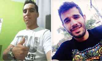 Allan Prado e Douglas Neto, dois dos operrios mortos, eram de Ipatinga(foto: Reproduo internet/Facebook)