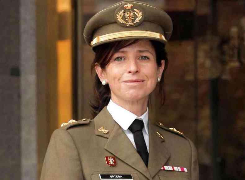 General do exrcito espanhol, Patricia Ortega(foto: Reproduo Twitter/@LomanaGloria)