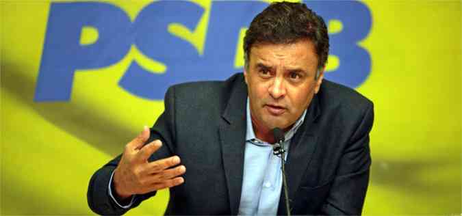  Acio Neves (foto) afirmou que a presidente Dilma 