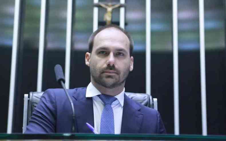 Eduardo Bolsonaro em Plenrio