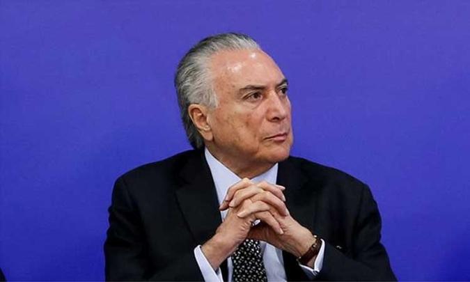 Temer tem defendido a votação da reforma da Previdência em programas de auditório e no rádio: ofensiva pela PEC(foto: Beto Barata/PR) Temer tem defendido a votação da reforma da Previdência em programas de auditório e no rádio: ofensiva pela PEC(foto: Beto Barata/PR)