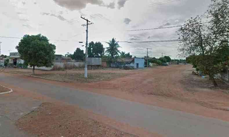 Crime aconteceu na cidade de Arinos, no Noroeste de Minas Gerais(foto: Reproduo/ Google Street View)