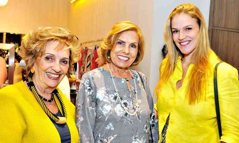 Maria Ins Coutinho, Maria Victoria Capelo e Flvia Maximo(foto: marcos vieira/em/d. a press)