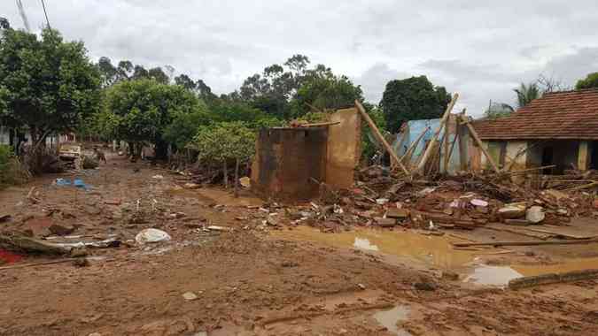 Temporal deixa rastro de destruio no municpio de Resplendor, no Vale do Rio DoceDivulgao/ Prefeitura Resplendor