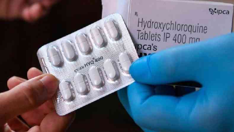 Hidroxicloroquina tem sido usada h muito tempo como tratamento para a malria(foto: Getty Images)