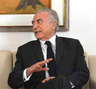 Vice-presidente Michel Temer(foto: Antnio Cruz/Agncia Brasil)