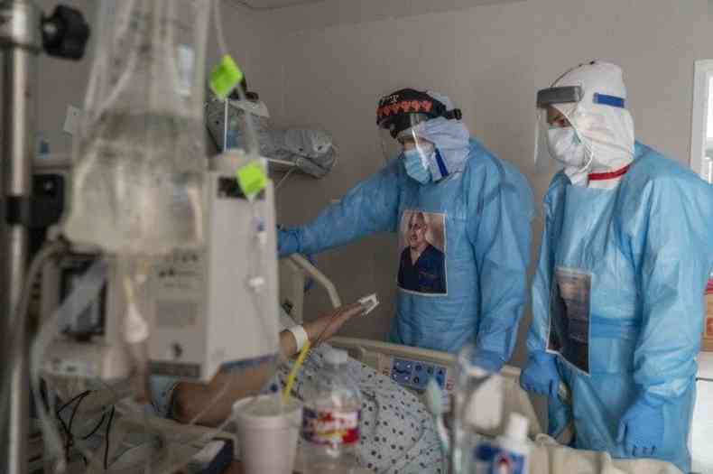 Estados Unidos devem chegar a 589 mil mortes por COVID-19 at 1 de junho, aponta estudo(foto: Go Nakamura / Getty Images / AFP)