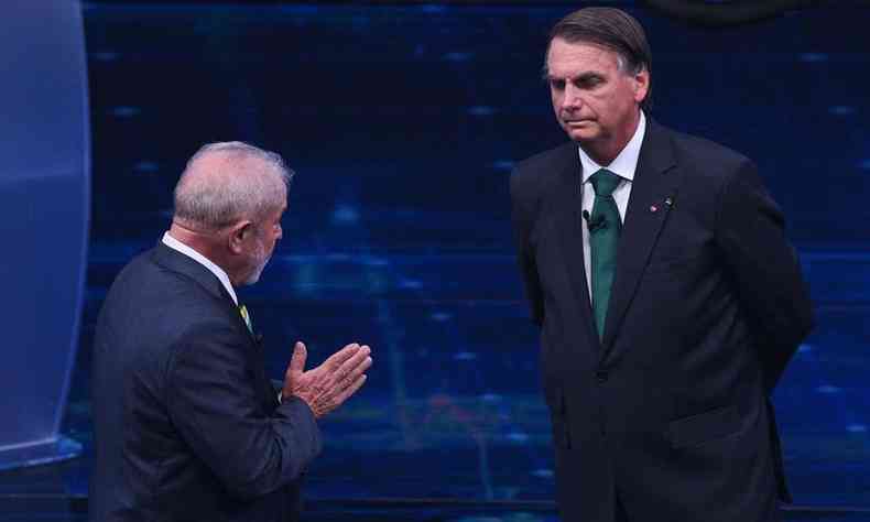 Lula e Bolsonaro