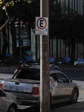 Estacionamento em vagas para deficientes motivou aumento global das multas(foto: Leandro Couri/EM/D.A PRESS)