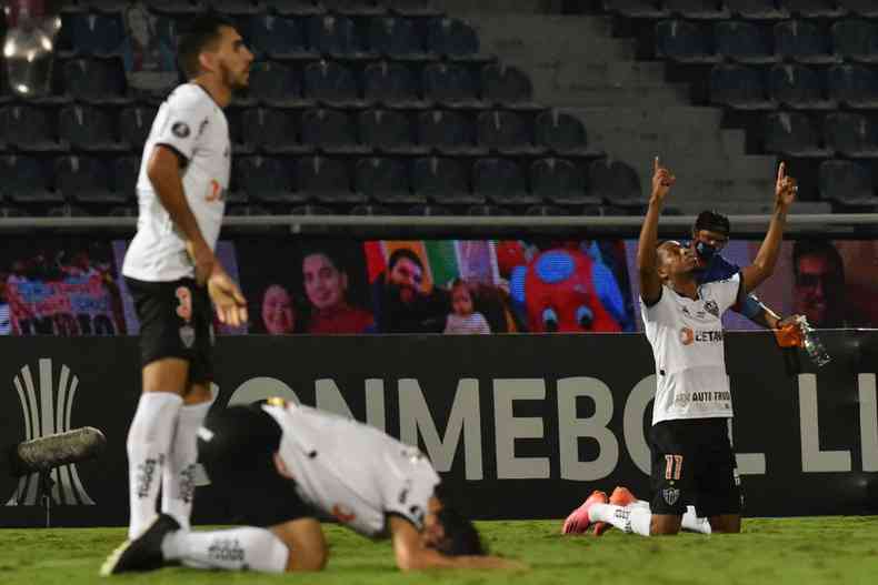 Galo venceu com gol de Keno nos acrscimos(foto: AFP / POOL / NORBERTO DUARTE)