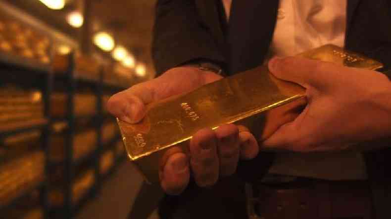 A Venezuela tem 31 toneladas de ouro no Banco da Inglaterra(foto: BBC)