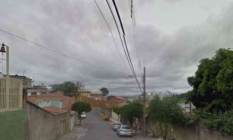 Acidente ocorreu na Rua Urucnia, Bairro Jardim So Jos, em BH (foto: Google Street View/Reproduo)