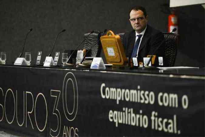 O ministro da Fazenda, Nelson Barbosa, participou nesta quinta-feira do Seminrio Tesouro 30 anos(foto: Jos Cruz/Agncia Brasil)