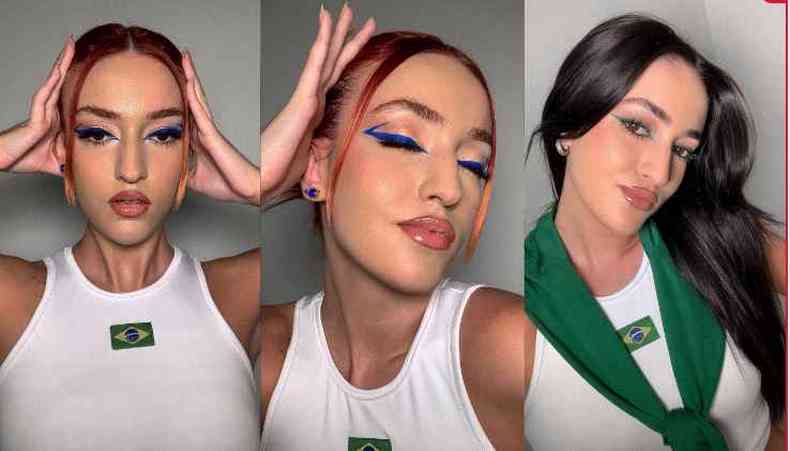 27 inspirações de maquiagens para torcer pelo hexa na Copa do Mundo