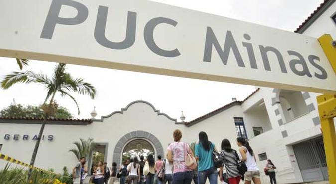 Pelo menos 20% dos estudantes da PUC-Minas são beneficiados pelo Prouni(foto: Maria Tereza Correia/EM) Pelo menos 20% dos estudantes da PUC-Minas são beneficiados pelo Prouni(foto: Maria Tereza Correia/EM)