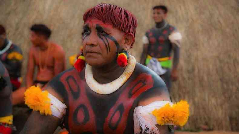 Yanam  o presidente da associao Kuikuro no Alto Xingu(foto: Associao Aikax)