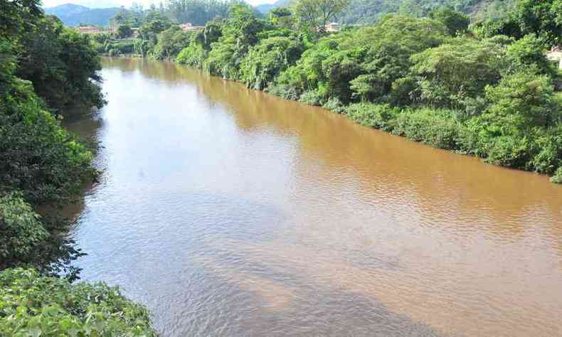 Rio das Velhas pode ser atingido em novos rompimentos de barragem(foto: Marcos Vieira/EM/D.A Press)