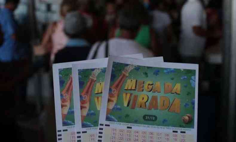 As apostas para o concurso 2.220, a Mega da Virada, custam o mesmo preo do jogo regular (R$ 4,50)(foto: Luis Nova/Esp. CB/D.A Press)