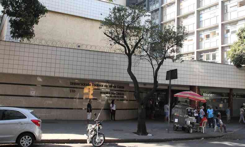 Fachada do Hospital das Clnicas da UFMG 