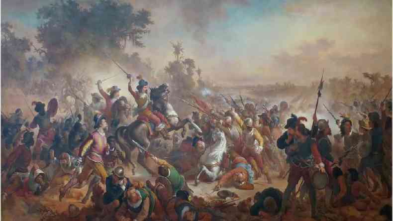 Batalhas dos Guararapes levaram ao fim do domnio holands(foto: WikiCommons)